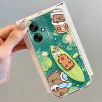 Case for Xiaomi Poco X3 Pro X3 NFC Soft Phone Cover Cartoon Pattern Of Capybara Poco X3