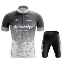 Tour De Giro D'ITALIA Cycling Jersey Summer Ropa Ciclismo Men's Bicycle Cycling Clothing Mountain Bike Jersey Sportswear Suit Asian size-S