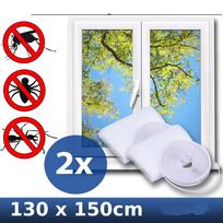 Apsauginis tinklelis nuo vabzdžių, skirtas Windows stoglangiui 130 x 150 cm balta