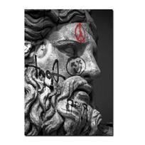 David Sculpture Canvas Painting Wall Art Plakatai ir spausdinimas Vintage namų sienų dekoravimo tapyba 21cm×30cm NoFrame
