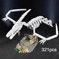 KAZI Dinozaurų konstrukciniai kaladėlės, fosilijų fragmentai, tiranozaurų modelių kaladėlės, dekoracijos, žaislai, dovanos vaikams