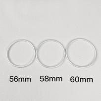National Style Retro Niche Design Sense 999 Foot Silver Ancient Method Inheritance Frosted Bracelet, Women's Plain Ring Bracelet, Bracelet 56MM