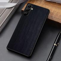 Case For Samsung Galaxy A05s A05 funda unique design lightweight wooden pattern pu leather cover coque A05S juoda