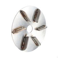 Removal Tool Animal Hair High Efficiency Disc Scrapers for Cleaning 6 Gears white
