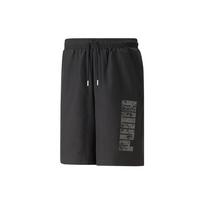 Puma Raidžių Spaudos Laisvo Kirpimo Šortai Vyriški šortai Juodi 676676-01 L black