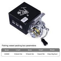 Far Throw Lure Fishing Reel 5.2:1 Speed Ratio Sea Fishing and Rock Fishing Reel GW800