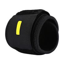 Athletic Wrist Support Gym Breathable Neoprene Elastic Wrist Brace Golf Strap Pad for Indoor Outdoor black