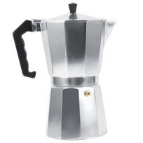 Aliumininis itališko tipo moka kavinukas espreso kavai, skirtas naudoti ant viryklės, namuose, biure 450ML 9 Cups
