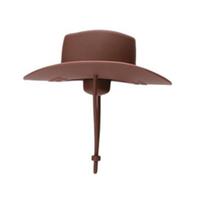 Cowboy Hat Wine Stoppers Silicone Bottle Toppers Air-Tight Seal Reusable Wine Corks Fits Standard Champagne Bottles A