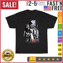 Naruto Shippuden Kakashi Story Vintage T Shirt Men Fashion 2023 Women T Shirt L
