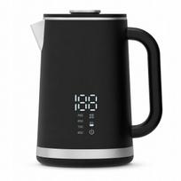 Elektrinis virdulys 1,6 l su temperatūros reguliavimu, LED, juodas