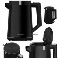 Elektrinis virdulys Grundig WK 5320L, 1,7 l, 2200 W, juodas