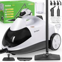 Garų valytuvas 2000W, 4 bar, 2 l, 40 min, su antgaliais automobiliui, sofai, grindims