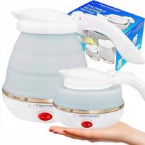 Elektrinis sulankstomas virdulys kelionėms, silikoninis, 0,5 l, 750 W