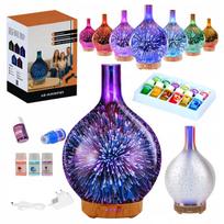 Oro drėkintuvas ir aromato difuzorius 200 ml su LED apšvietimu