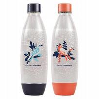 Gazuoto vandens buteliai SodaStream Fuse Free Birds, 2 vnt., 1 l, tinka indaplovei