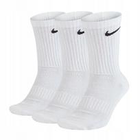 Sportinės kojinės NIKE, baltos, 3 poros, 42-46 dydis
