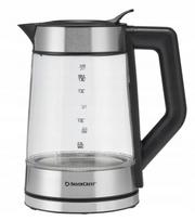 Elektrinis virdulys SilverCrest SWGD 3000 B3, 1,7 l, 3000 W, sidabrinis/pilkas