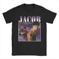 Twilight Jacob Black Where The Hell Have You Been Loca Movie T-Shirt Unisex Pure Cotton Tee Shirt Short Sleeve T Shirt S