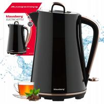 Virdulys Klausberg KB-9015, 1,7 l, juodas, nerūdijantis plienas 304