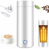 Elektrinis virdulys kelionėms 0,4 l, nešiojamas šildymo puodelis