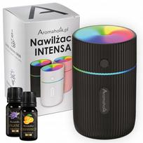 Aromaterapijos eterinių aliejų garintuvas su LED, be BPA