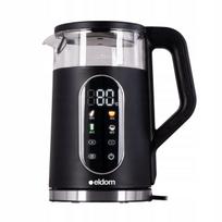 Elektrinis virdulys Eldom, 1,7 l, 2200 W, su liečiamu valdymo skydeliu