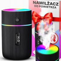 Oro drėkintuvas automobiliui su USB, kvapų difuzorius, RGB naktinė lemputė