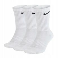 Trumpos baltos NIKE unisex kojinės, 34–38 dydis, 3 poros