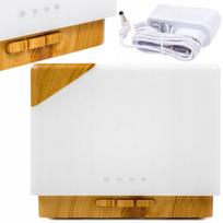 Oro drėkintuvas-ultragarsinis aromato difuzorius su LED apšvietimu
