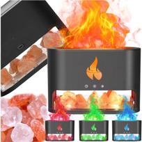 Oro drėkintuvas ir aromato difuzorius su LED naktine lempute, juodas, MONTESSA
