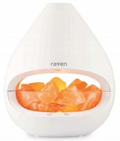 Oro drėkintuvas, aromatizatorius, druskos lempa RAVEN ENA004, 15 m², 20 W, 150 ml, balta