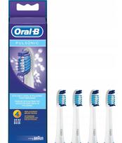 Dantų šepetėlio antgaliai BRAUN Oral-B Pulsonic SR32, 4 vnt.