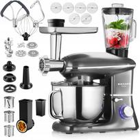 Virtuvinis kombainas, blenderis, mikseris, 6in1 rinkinys, 6,2 l dubuo