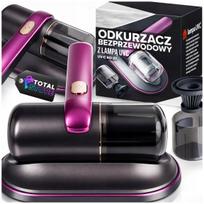 Rankinis dulkių siurblys su ultragarsu ir UV-C, skirtas čiužiniams