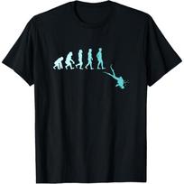 Nardymo T-shirt Nardytojo evoliucija T-shirt S juoda