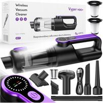 Rankinis dulkių siurblys LERTZ Twin Power VV+ belaidis, juodas
