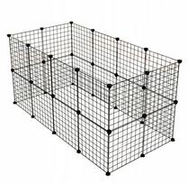 Didelė modulinė žaidimų tvorelė, 24 panelės, 30 cm