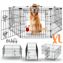 Šunų aptvaras Oh!Dog XL, modulinis, tinkamas jaunikliams ir veisimui
