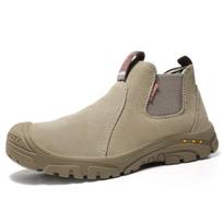 Labor Insurance Shoes Anti-smashing and Anti-piercing Cowhide Electric Welding Shoes Steel Head Non-slip Work Shoes Four Seasons 37 chaki