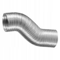 Lankstus oro kanalas, aliuminis, Ø150 mm, ilgis 0,6–2,5 m, 0609
