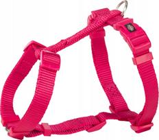 Šuns petnešos Trixie Premium, fuksijos spalvos, S-M, 42–60 cm