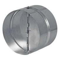 Atbulinis vožtuvas ZKK, metalinis, Ø 100 mm
