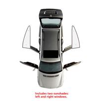 Automobilio saulės skydelis Volkswagen VW Passat CC 2009 2010 2011 2012 2013 2014 2015 2016 2017 Automobilio saulės skydelis Priekinio stiklo privatumo apsauga nuo saulės Rear Windows gray