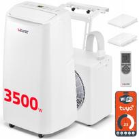 Mobilus oro kondicionierius WELLTEC ACS3 PRO, 3,5 kW, 60 m², su WiFi, 4in1