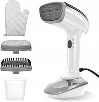 Drabužių garintuvas 2 in 1, 1800 W, keraminiu padu, 25 g/min, 300 ml talpa, LED