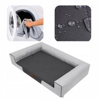 Šuns guolis XL 100x65 cm, atsparus vandeniui, su nuimamu užvalkalu
