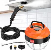 Garų valytuvas Ultrixe, 3800 W, 6 režimų, 3 bar, oranžinis