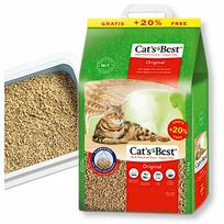 Medžio skiedrų kačių kraikas Cats Best Original, 12 l