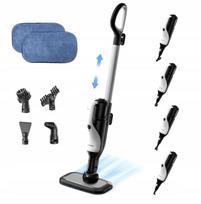 Garinė grindų ir rankinė šluota EX-101, 1500 W, 380 ml talpa, 5 m laidas, 8 priedai, 3 garų lygiai
